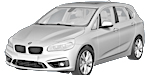 BMW F45 P25B5 Fault Code